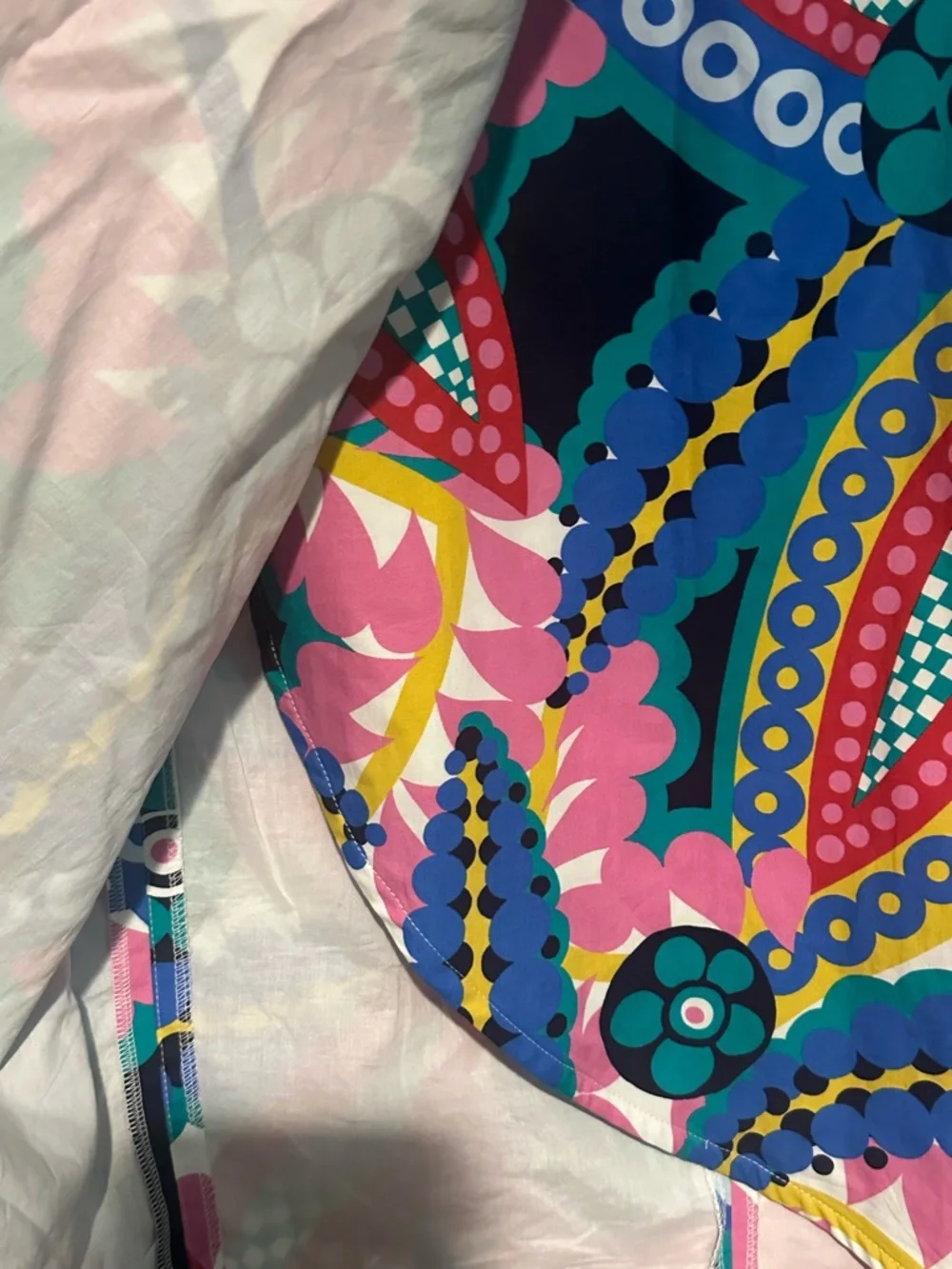 J. Crew Size 2 Ratti Kaleidoscope Vibrant Floral Tie Back Tulip Skirt Feminine